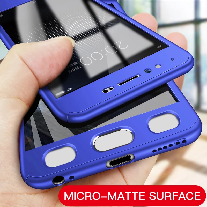 Luxury 360 Full Cover Protective Hard PC Case For Samsung J3 J4 J5 J6 J8 Plus J2 Core J7 Prime J1 Ace 2016 2017 2018 DUO MAX |
