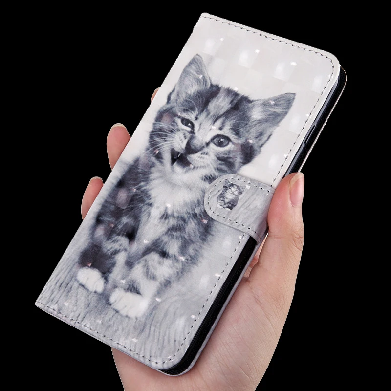 Чехол с 3D видением, чехлы для samsung Galaxy S10, чехол для samsung S 10 S10 Plus S10e S10 5G Coque Etui, кожаный бумажник, чехлы для телефонов