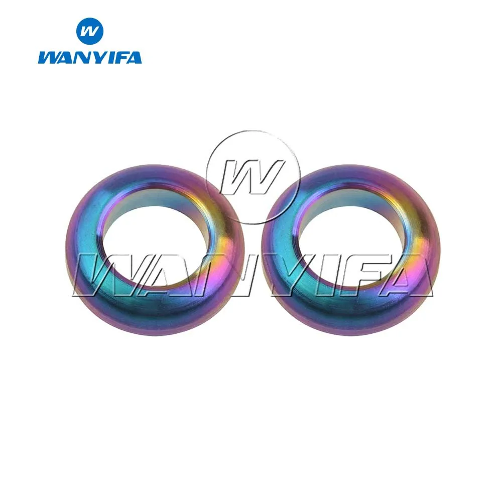 Wanyifa M6 Titanium Multiple Color Concave Washer Convex Screw Bolts Pack of 2 | Обустройство дома