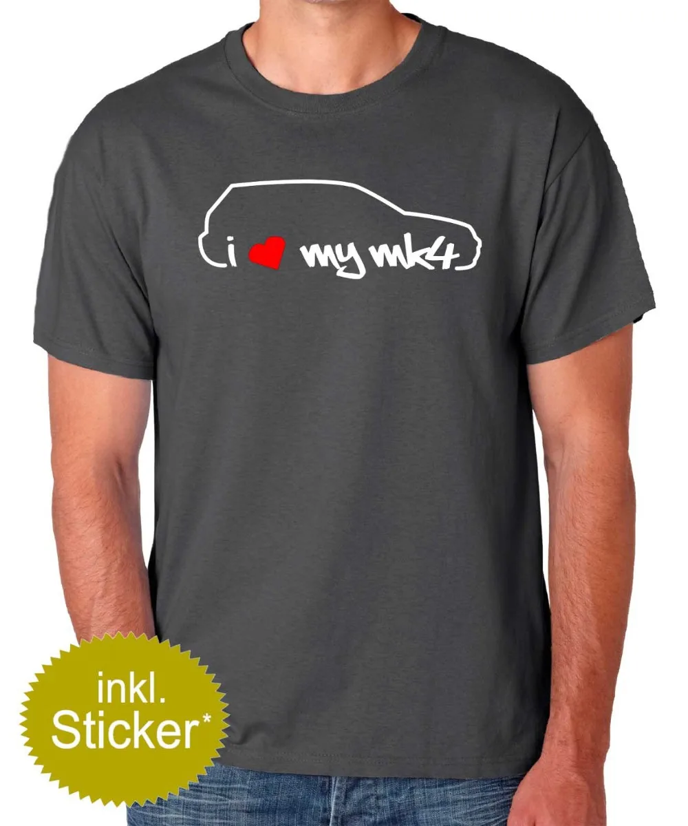 2019 горячая Распродажа классический японский автомобиль вентиляторы I Love My Mk4 Golf 4