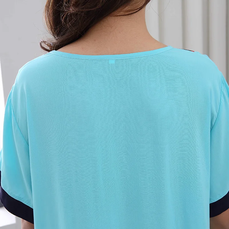 Женские пижамы наборы лето/весна женские хлопковые домашний пижамный комплект