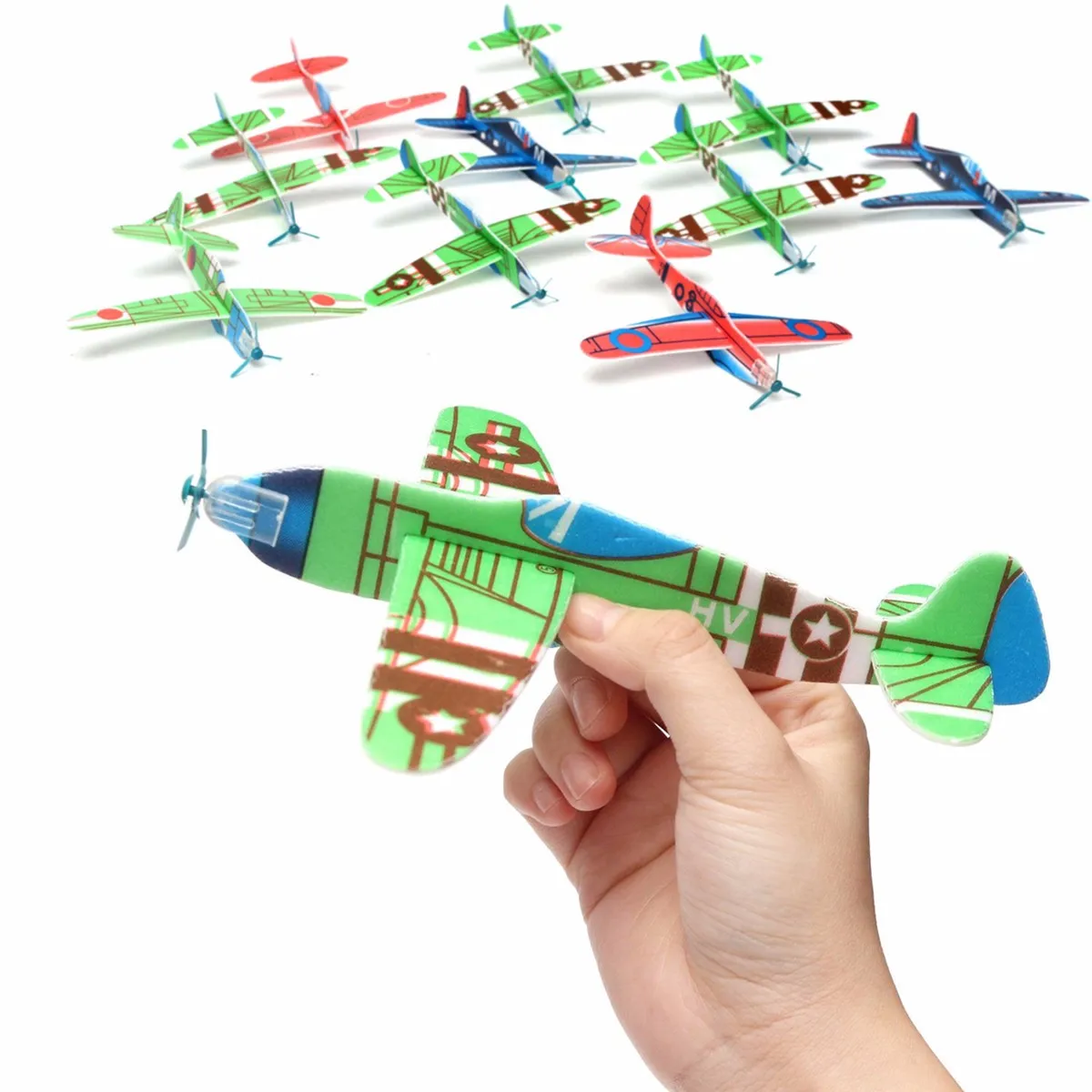 10 шт. детский летающий планер разные цвета|toys r us rc planes|toytoy model planes |