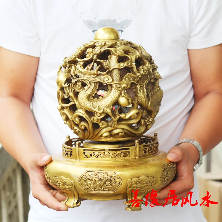 Лучшая латунная статуя фэн-шуй для дома офиса магазина талисмана привлечения
