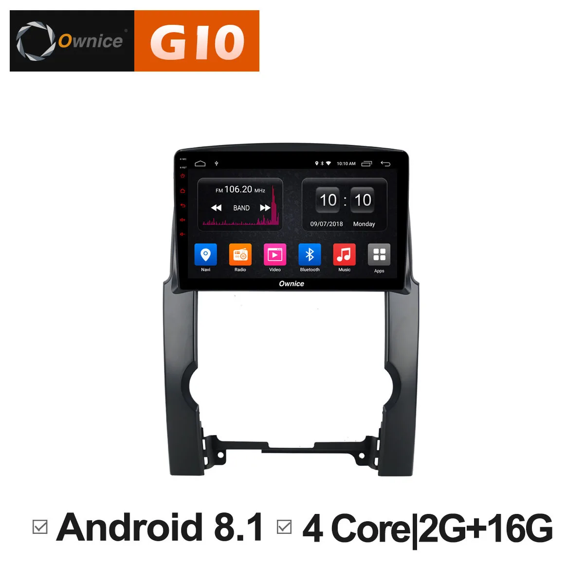 Ownice C500 + G10 2G 32G Octa Core android 8 1 автомобильный dvd для kia sorento 2010 2013 в тире стерео gps nagavi