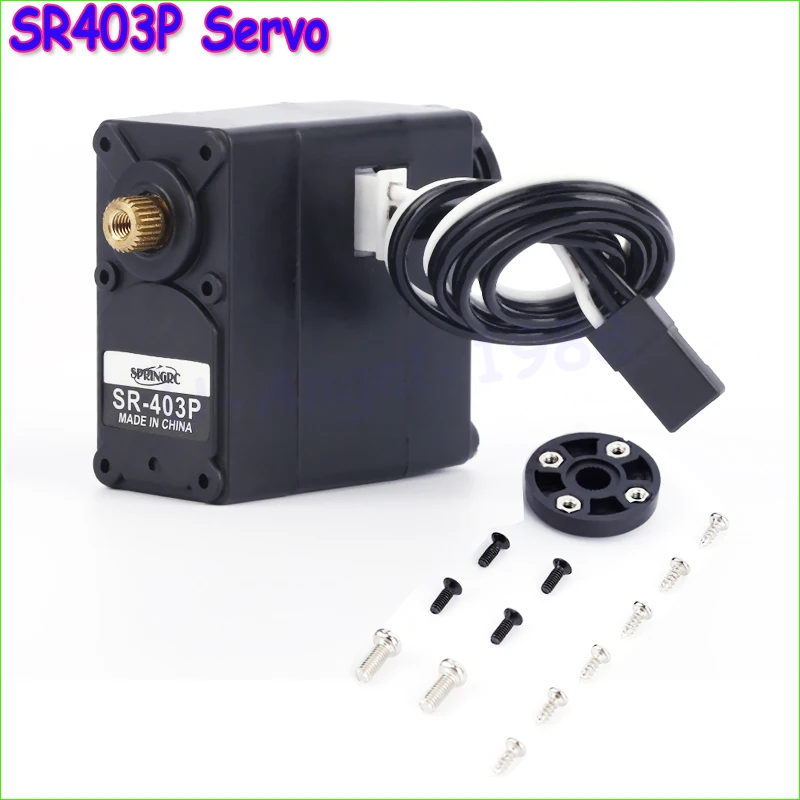 Оригинальный сервопривод для Servo Robotics 1 шт. SR403P большой непрерывный поворот на 360