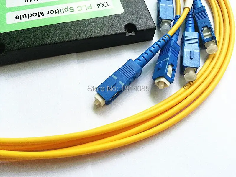 3 0 мм 1x4 ABS коробка модуля Тип SC/PC коннектор волоконно оптический ПЛК сплиттер|fiber