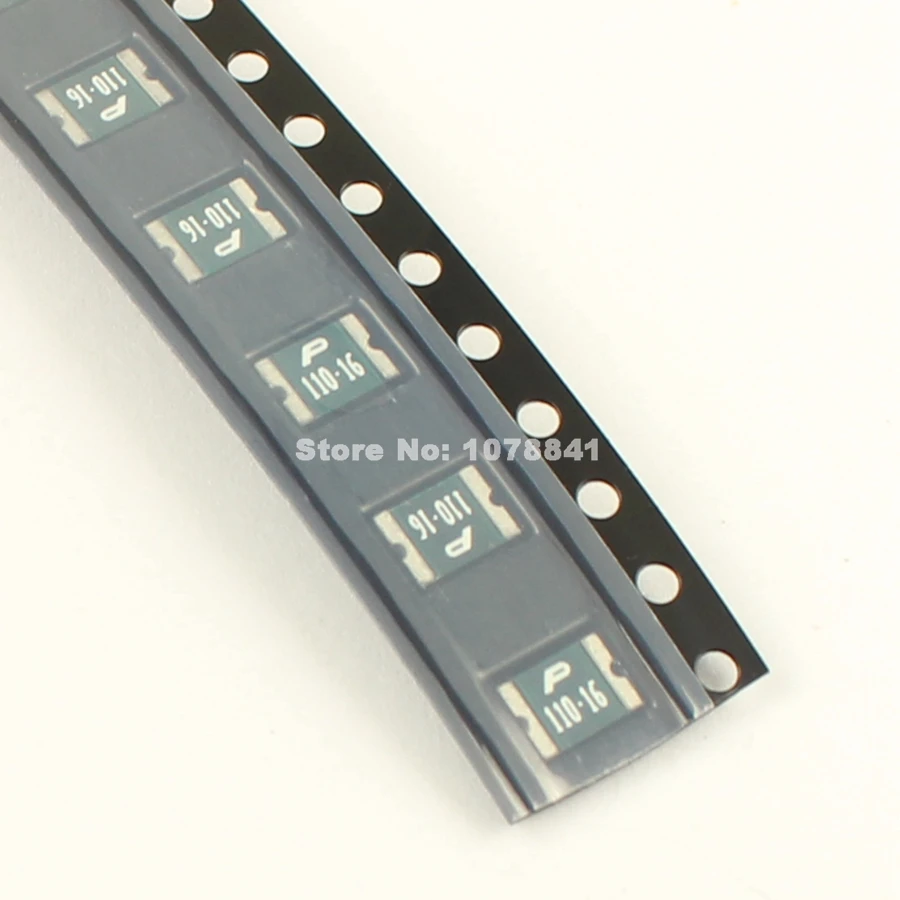 20 штук Everfuse Polyswitch SMT SMD PTC сброс сбрасываемый предохранители 1812 1.1A 16V | Обустройство