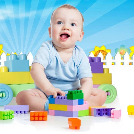 Монтессори игрушка для детей строительные блоки развивающие Обучающие игрушки