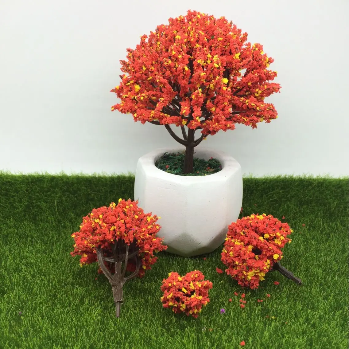 2017 настоящие 5 шт. оптовая продажа имитация дерева бонсай искусственные растения