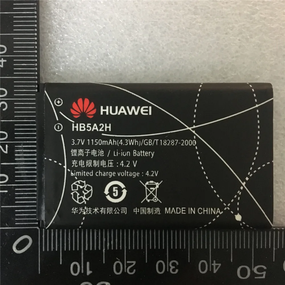 

Оригинальный аккумулятор Huawei HB5A2H для телефона Huawei T-MOBILE PULSE MINI TAP U7510, U7519, E5220, 8000, T550, U1860U3100, U7519, U8110