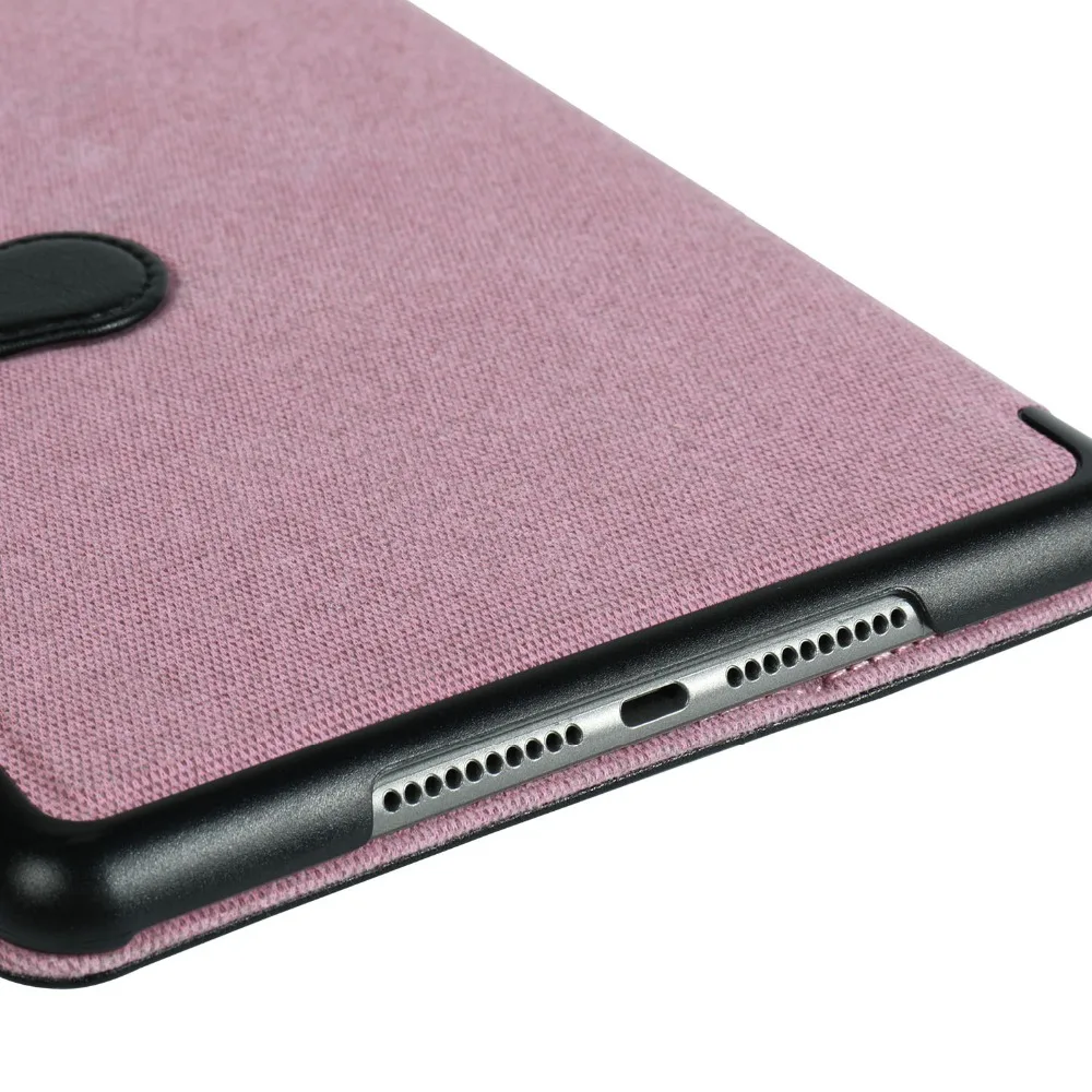 Jisoncase Чехол из микрофибры для iPad Mini 5 ультратонкий складной чехол-книжка