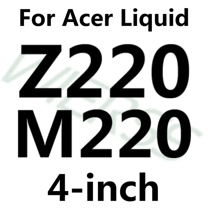 Защитная пленка из закаленного стекла для acer Liquid Jade S S56 Z S57 X2 Zest Z525 Z220 Z520 - Цвет: For Liquid Z220