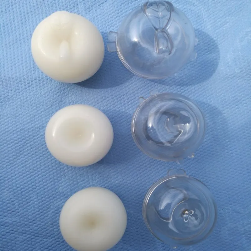 DIY свеча в виде яблока Пластиковая форма для ПК шоколада материал свечей ручной