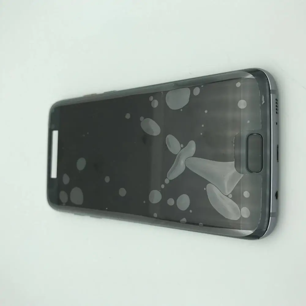 ЖК экран с дигитайзером для Samsung Galaxy S7 edge сенсорный со средней рамкой 100%
