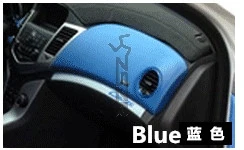 Blue 8 цветов водонепроницаемый модифицированный аксессуары двери декоративные покрытые кожей для Chevrolet Cruze Z2EA238 - Название цвета: Blue