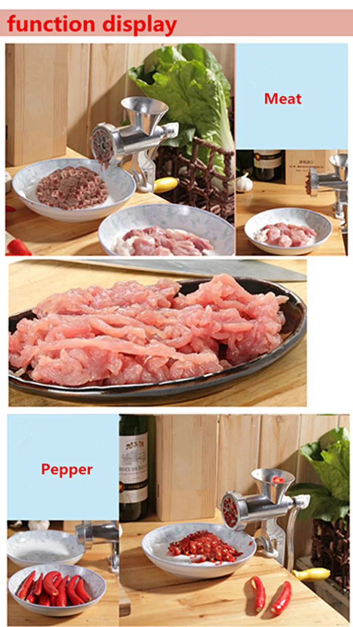 Мясорубка многофункциональный бытовой ручной шлифовальный аппарат для мяса мясорубки ручной колбасный шприц
