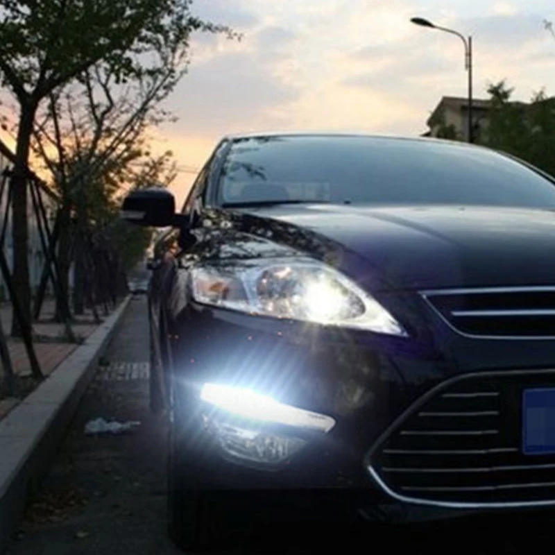 Hlxg 2 шт светодиодный DRL дневного света для Ford Mondeo 2011 2012 Белый левой и правой