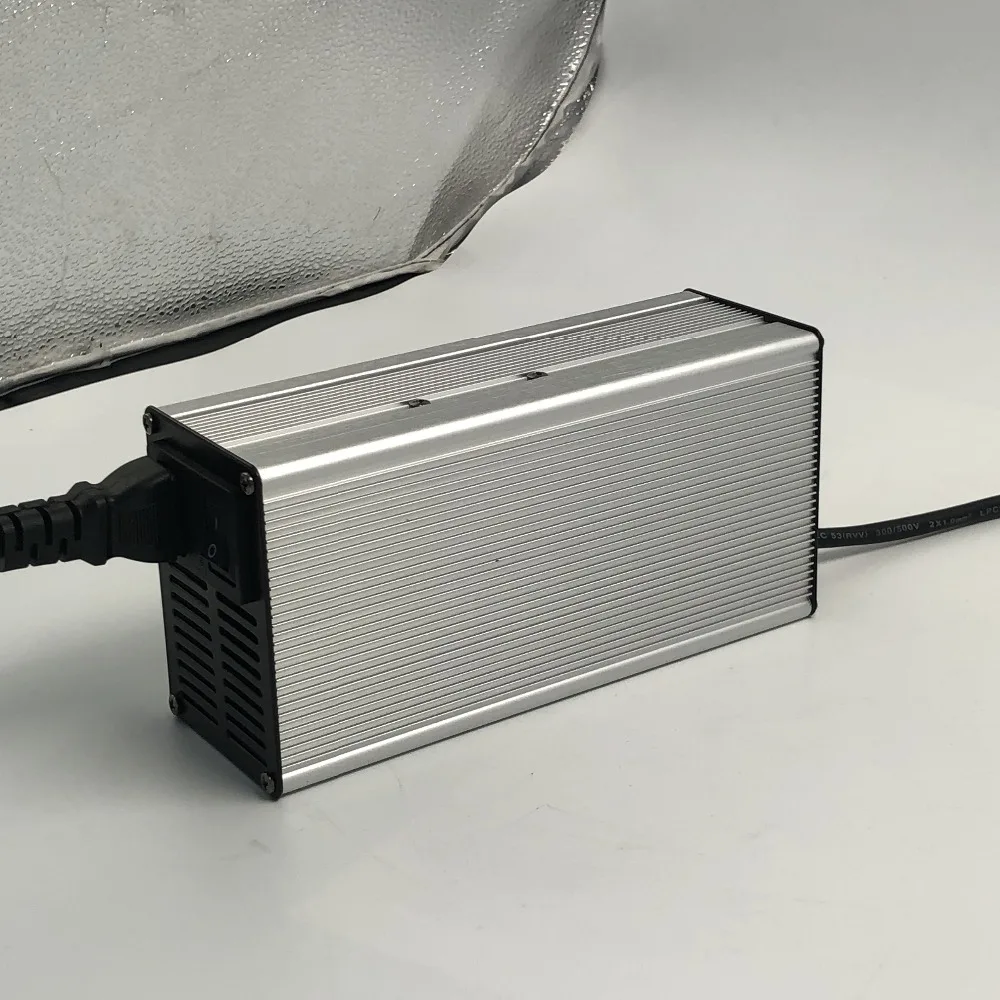 Evfitting 16S LiFePO4 48V(58,4 V) 5A(amp) зарядное устройство для аккумулятора электровелосипеда/скутера, алюминиевое зарядное устройство