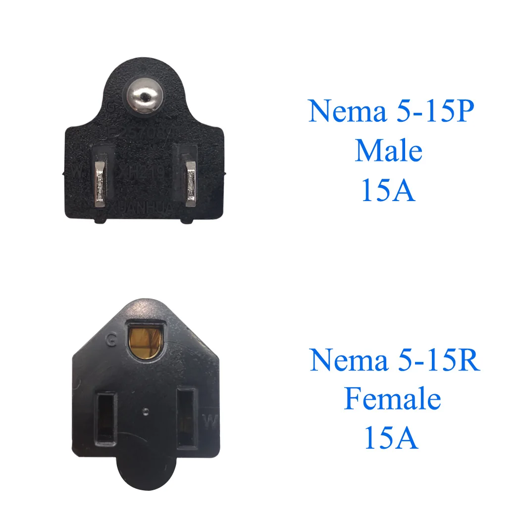 Удлинительный кабель JORINDO 1 м/3 фута NEMA 5 15P до 15R AC 3 prong США от male 15R|Электрические