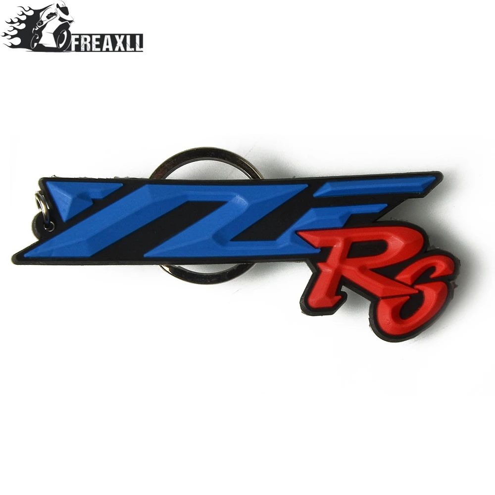 Аксессуары для мотоцикла 3D мягкий резиновый брелок ключей наклейки Yamaha YZF R1