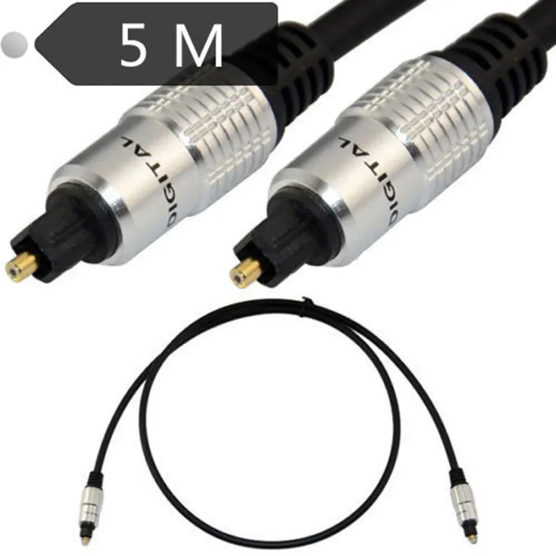 Аудио кабель 5 0 м цифровой волоконно-оптический Toslink волоконный вход/выход