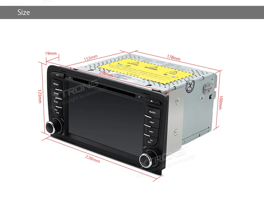 XTRONS " Android 8,1 радио gps RCA Автомобильный DVD плеер для автомобиля Audi A3 8 P 2003 2004 2005 2006 2007 2008 2009-2012 S3/RS3 Sportback