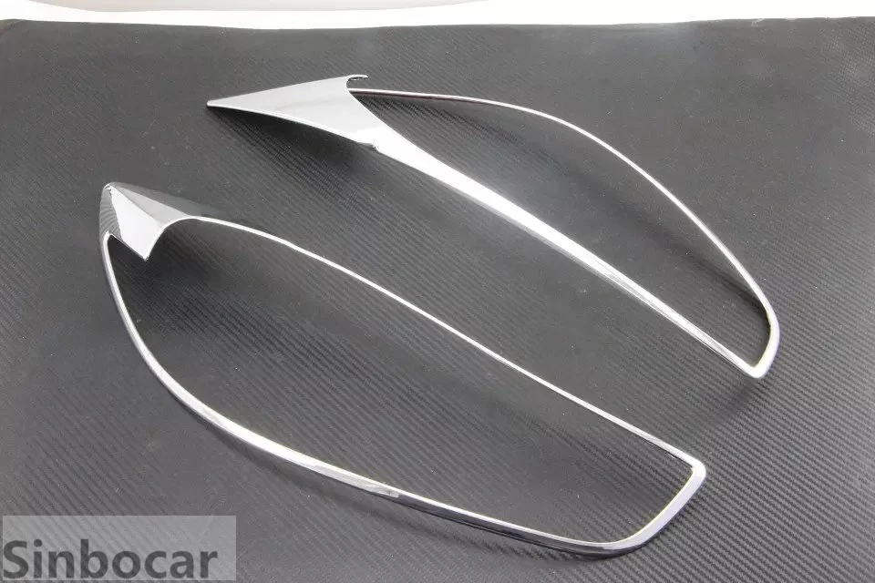 Накладка на переднюю и заднюю фару из АБС пластика для Mazda CX 5 2012 2013 2014 2015
