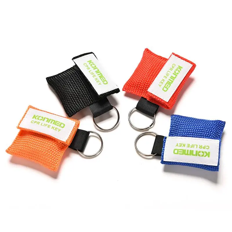1 шт. Опциональная цветная маска для реаниматора CPR брелок экстренной помощи