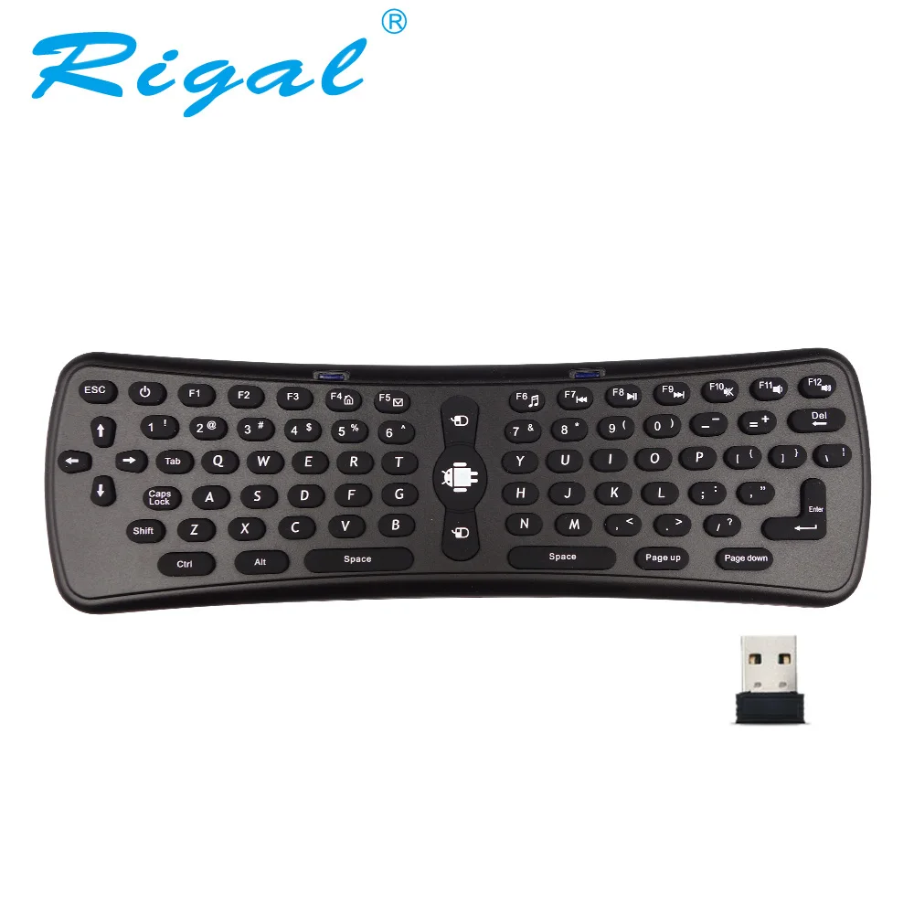 Беспроводная мышь Rigal T6 Fly Air Mouse 2 4G Android Wi Fi проектор с дистанционным управлением 6