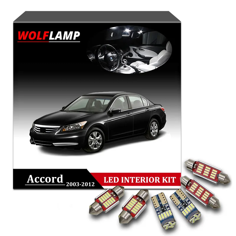 10 шт. автомобильные лампы для Honda Accord 2003 2012|Сигнальная лампа| |