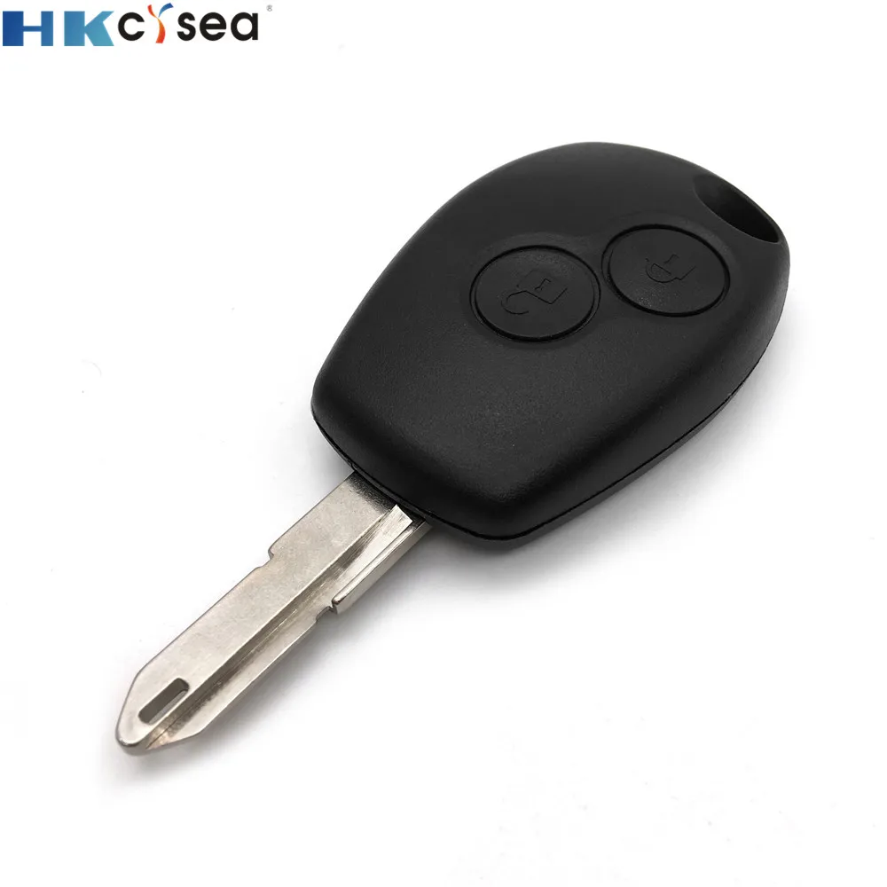 HKCYSEA 2 Button 433MHz Car Key Remote for Re-nault ID46 with PCF7947AT Chip | Автомобили и мотоциклы