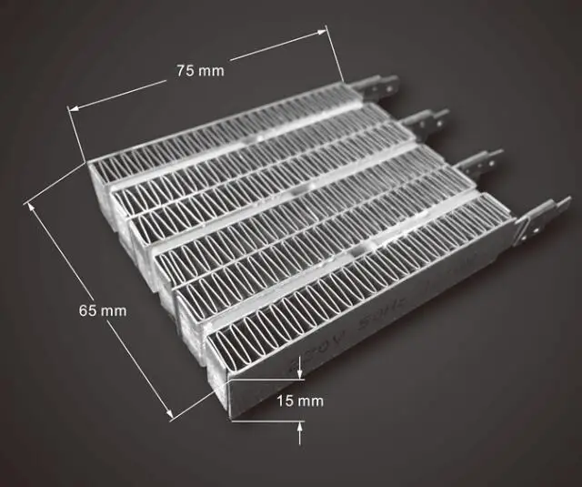 220V 1000W Нагревательный элемент PTC нагревательный коврик элемент сушилка для белья Запчасти 75X65X15 мм