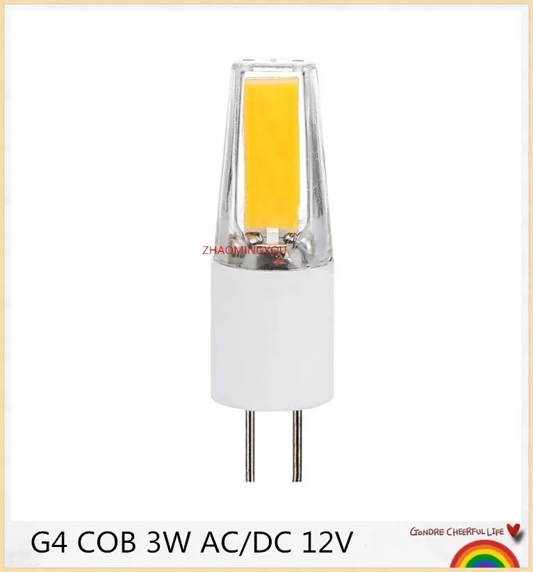 Светодиодная мини лампа YOU G4 COB 3 Вт сменные галогенные лампы для хрустальных