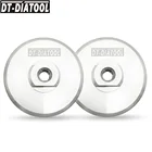 2 шт., алюминиевые накладки для алмазной полировки, диаметром 4 дюйма, 100 мм