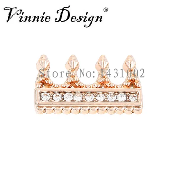 Винни Дизайн Ювелирные изделия проложить Корона горка Подвески подходят на