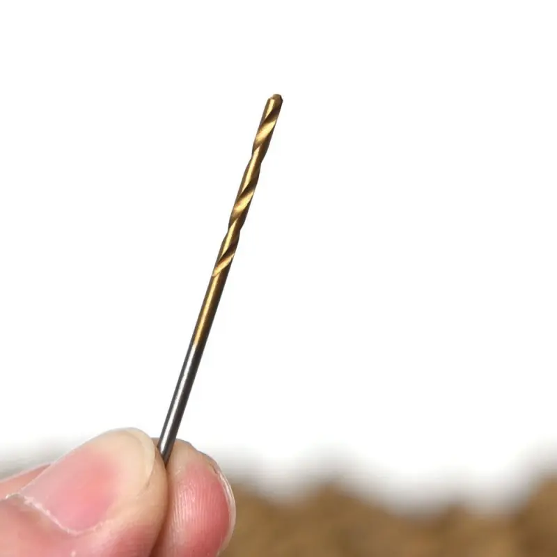 99 шт./компл. Новое высокоскоростное стальное сверло с титановым покрытием 1 5 10 мм