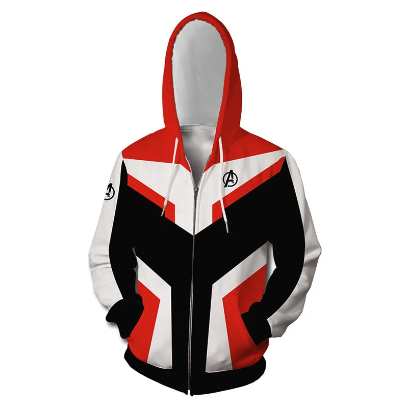 2019 Новый 3D Мстители печатных мужской набор Повседневная Лоскутная куртка для