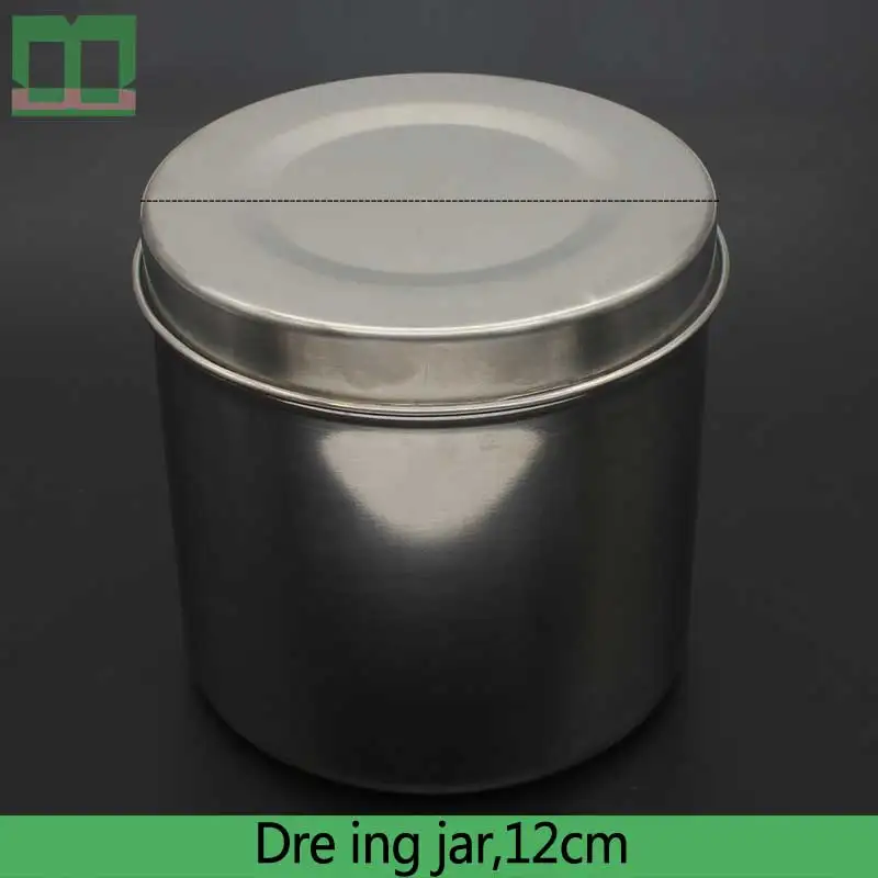 Медицинская чашка 304 из нержавеющей стали dre ing jar Туалетная чаша Пинцет цилиндрическая медицинская операция поставки поясная тарелка - Цвет: Черно-красный