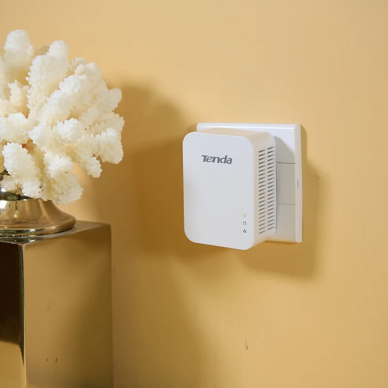 Tenda 1 пара PH3 1000 Мбит/с Комплект Gigabit сетевой адаптер Powerline AV1000 Ethernet ПЛК IPTV homeplug AV2 |
