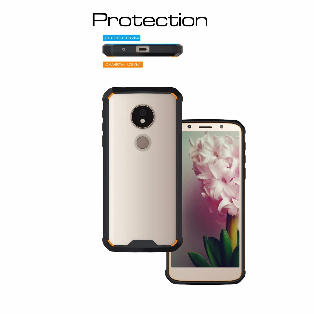 Роскошный чехол-бампер с кристаллами для Motorola Moto G6 Play чехол жесткая задняя крышка