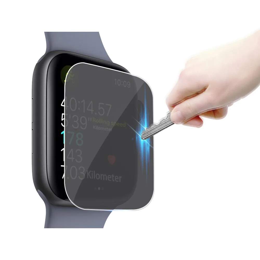 Privacy Screen Protector For Apple Clock Series 4 40mm 2 TPU Film Anti-Spy PCS 40 MM / 44 # YL10 | Электроника