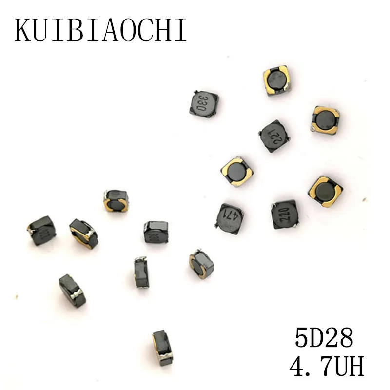 

10pcs/LOT SMD Power Inductor CDRH5D28 4.7UH 4R7 6*6*3mm shielded winding inductor