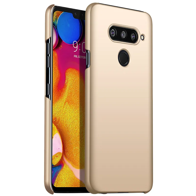 Роскошный простой полный защитный противоударный чехол для телефона LG V40 ультра