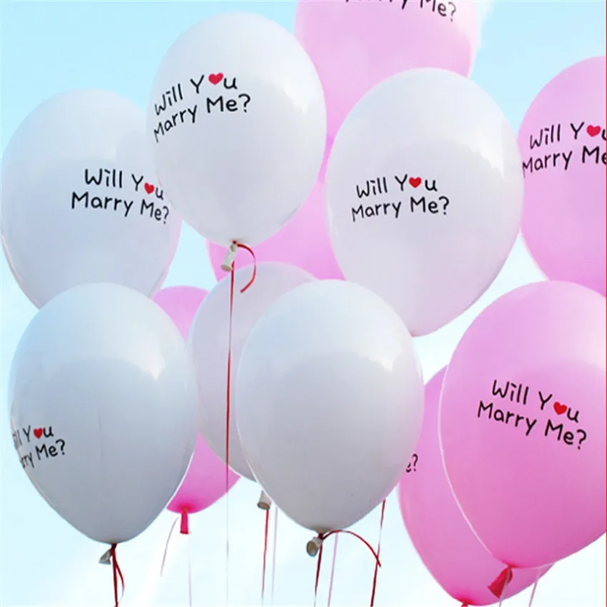 50 шт. романтические воздушные шары I LOVE YOU жемчужные латексные для детского