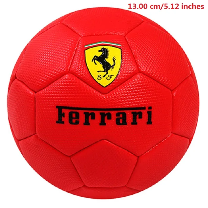 as the picture Ferrari F659 прочный машинный швейный футбольный мяч с высоким отскоком ПВХ резиновый тренировочный футбольный мяч игрушка Спорт 4 цвета - Цвет: as the picture