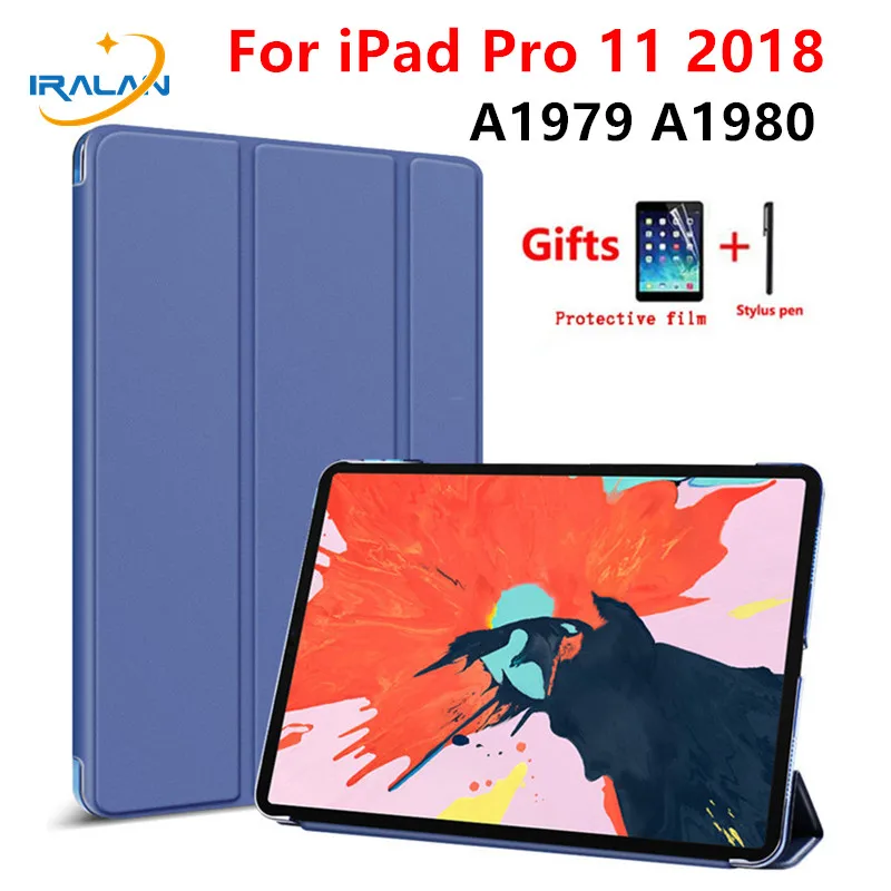 Магнитный чехол книжка Smart Folio для Apple iPad Pro 11 2018 ультра тонкий трифолд Стенд нового