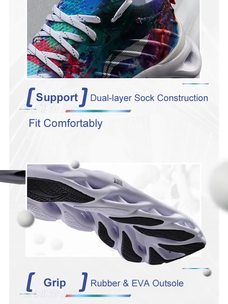 Li-Ning/женские кроссовки для бега на подушках; дышащие кроссовки с монолитной подкладкой; спортивная обувь; ARHP108 XYP936