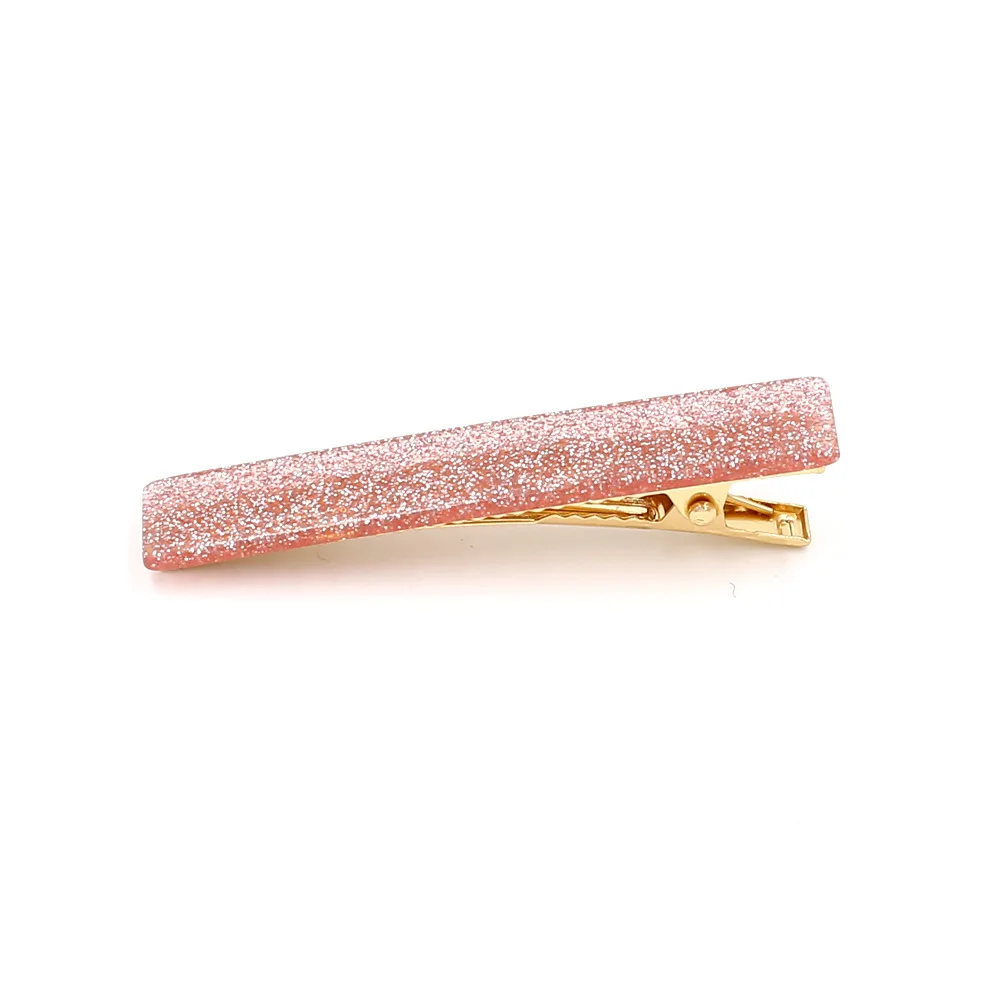 LEADERBEADS, корейский дизайн, имитация жемчуга, заколка для волос, женские золотые минималистичные шпильки, аксессуары для укладки волос - Окраска металла: Shinny Pink