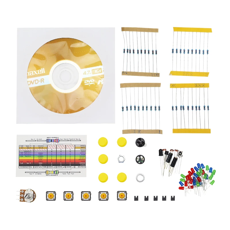Стартовый набор для UNO R3 RFID макетная плата шаговый двигатель LCD 1602 Перемычка