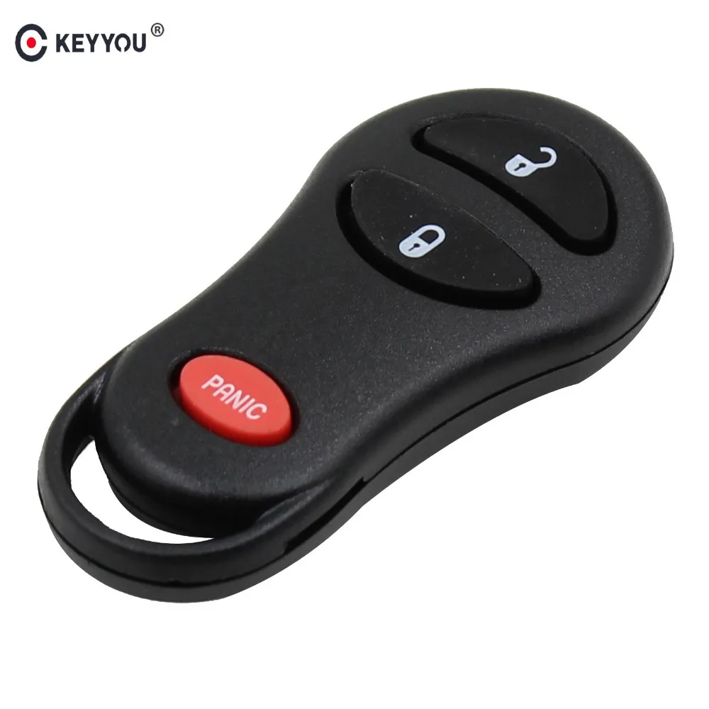 KEYYOU 3 кнопки дистанционного ключа автомобиля ремонт чехол Чехол для Chrysler PT Cruiser